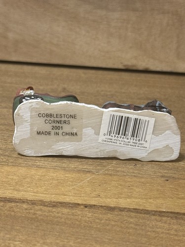 DE COLECCIÓN ESQUINAS DE ADOQUINES PUEBLO DE NAVIDAD CARRO DE CABALLOS TRINEO PASEO EN NIEVE - Imagen 5 de 5