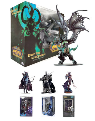 WOW Figur The Lich King The Undead Queen Illidan Stormrage World of Warcraft