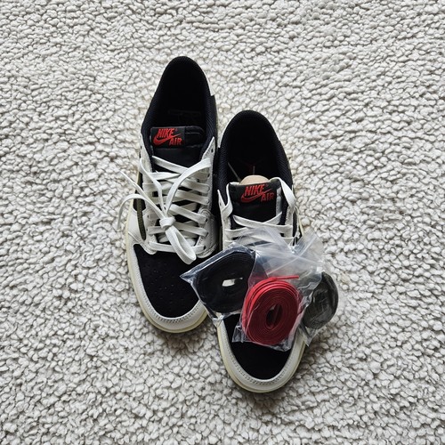Jordan 1 Retro Low OG SP Travis Scott Olive - UK6 (EU40) - Picture 5 of 13