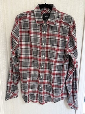Rails Lennox Button Down Shirt  Ripe Fruit Alloy  Color, Medium Slim, Worn Once