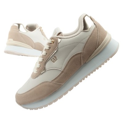 GAP Concord Damen Sneaker Freizeitschuhe Freizeitschuhe Casual Beige/Gold