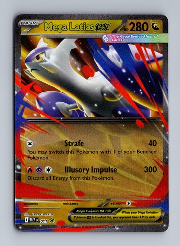 Mega Latias ex MEP 011 Holo P NM/M