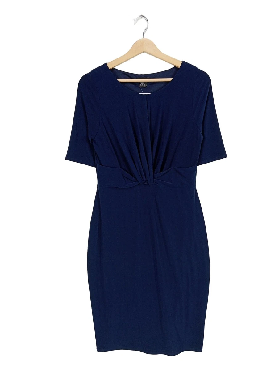 Robe FORMUL T Taille 36/38, Bleue, Miidi évasée, Occasion Très Bon état