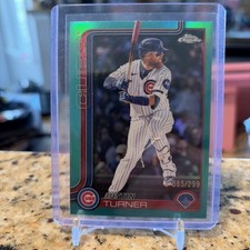 2025 Topps Chrome Update Series - Justin Turner #USC170 Teal Refractor /299
