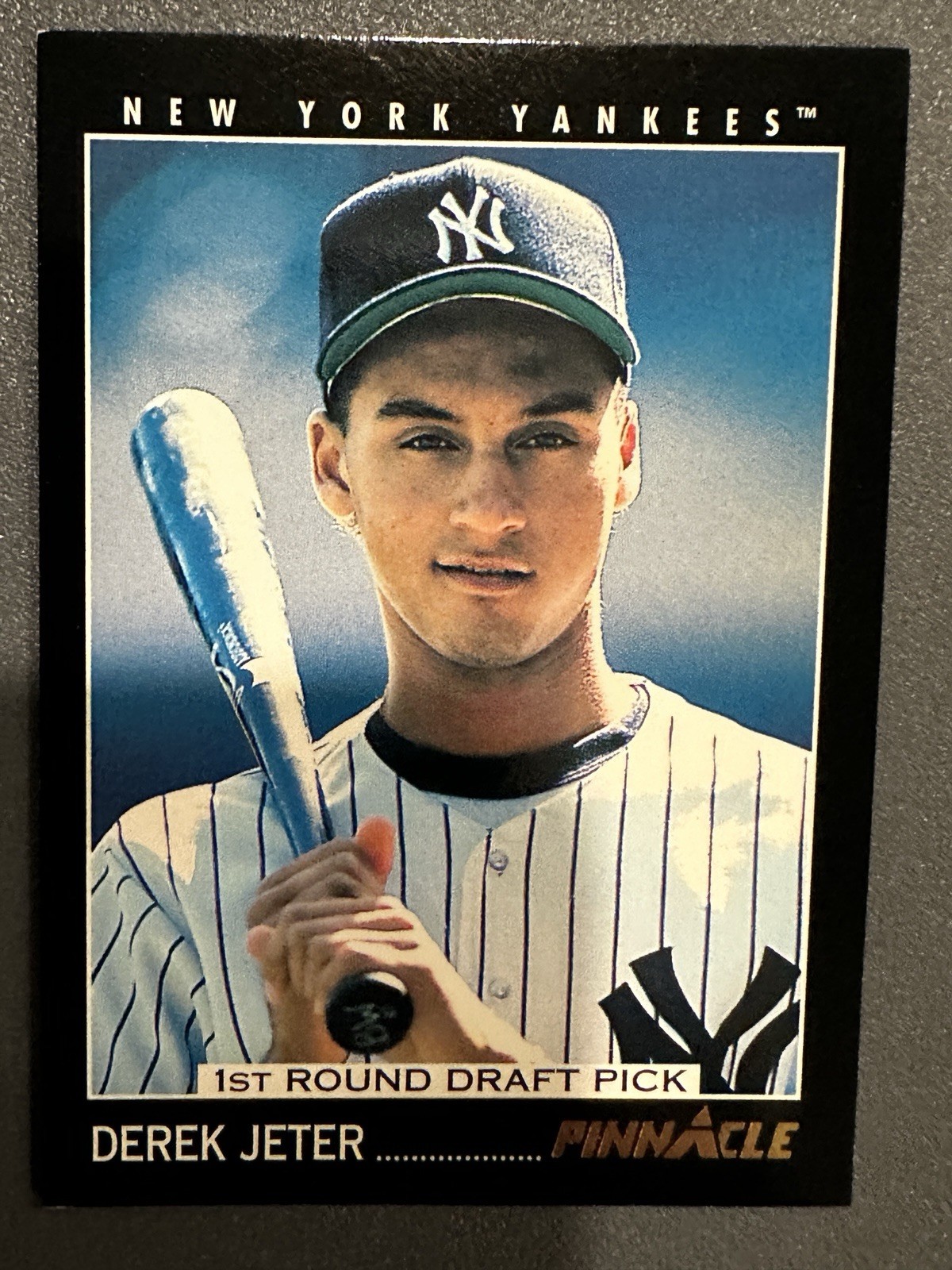 1993 PINNACLE #457 DEREK JETER ROOKIE RC CLEAN Card 