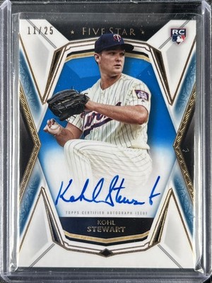 Stewart, Kohl - 2019 Topps Five Star - Autograph - 11/25