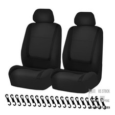 4PCS Car Seat Covers Front Seats Kit with Car Headrest Cover,Breathable Front