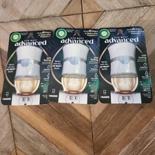 Air Wick Advanced Plug-In Scented Oil Warmer Air Freshener 3 Pack New in Package