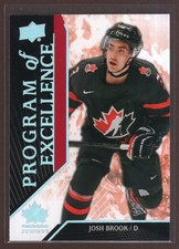 2019 Upper Deck Team Canada Juniors Program Of Excellence #109 Josh Brook