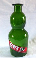 Ancienne Carafe Publicitaire PIPPERMINT GET 27 en verre,Bistrot,Bar