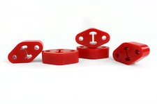 PERRIN Long Red Exhaust Hanger Set 5pc for WRX STI BRZ FR-S GR86 New