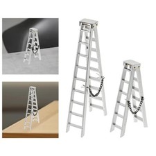 1/10 RC Car Accessories Mini Stairs Decoration Simulation Folding Ladder