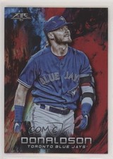 2018 Topps Fire Flame Josh Donaldson #27 fm0