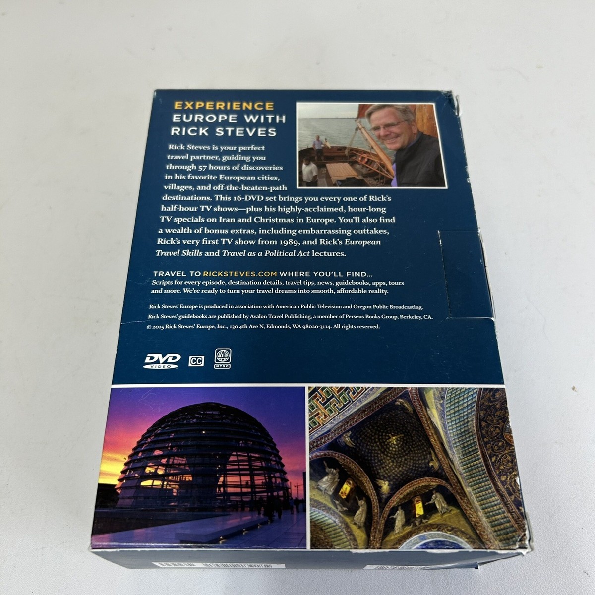 Rick Steves' Europe: The Complete Collection 2000-2016 DVD 16 Disc