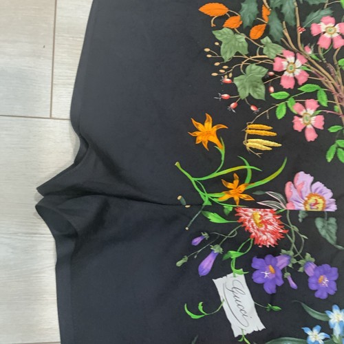 FALDA/corto corto GUCCI SEDA MULTICOLOR $895 talla IT 40 US 4 - Imagen 16 de 24