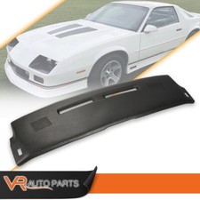 Tpe Dashboard Cap Dash Pad Cover Overlay Fit For 1984-92 Chevrolet Camaro Tpe