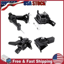 4Pcs Engine Motor & Auto Transmission Mount 2009-2013 For Toyota Corolla 1.8L