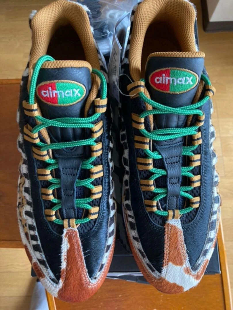 New ATMOS × NIKE AIR MAX 95 DLX ANIMAL PACK AQ0929-200 Men US 8.5