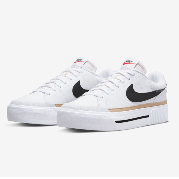 Nike Women's Court Legacy Lift Shoes White (DM7590-100