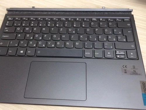 Original Lenovo Duet 7 BT Folio Bluetooth Magnetic Keyboard Tastaturen - EURO - 第 1/7 張圖片