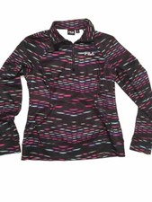 FILA Women's 1/4 Zip Colorful Running Workout Pullover XS NWOT NEW
