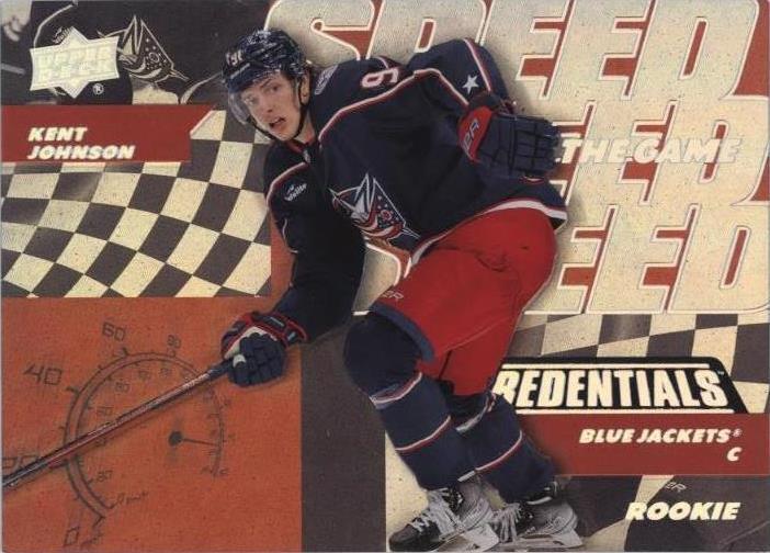 2022-23 Upper Deck Credentials - Kent Johnson #SGR-3 - 1 of 1