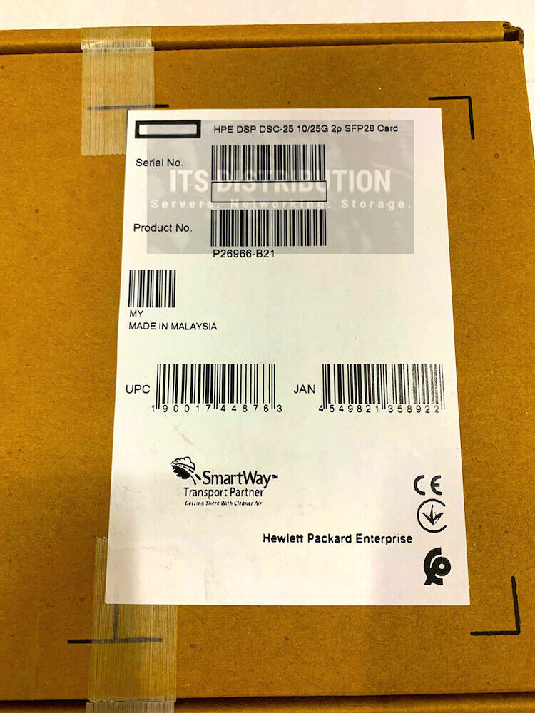 P26966-B21 I Open Box HPE Pensando DSP DSC-25 10/25Gb 2-port P26966-B21 I Open Box HPE Pensando DSP DSC-25 10/25Gb 2-port