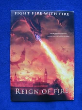 ORIGINAL ADVANCE SCREENING INVITATION to REIGN OF FIRE, MCCONAUGHEY / BALE Film