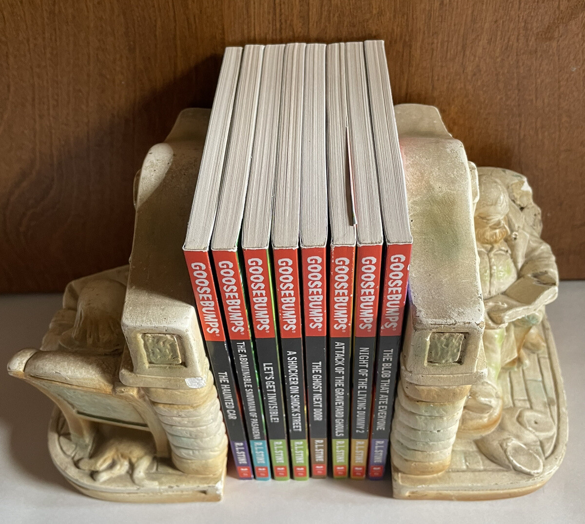 The Goosebumps Collection 8 Books and Special Bookmark Box set by