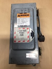 SQUARE D H361A / E1 SAFETY SWITCH 30A 600V AC/DC TYPE 12K 3PH 121B85PR3