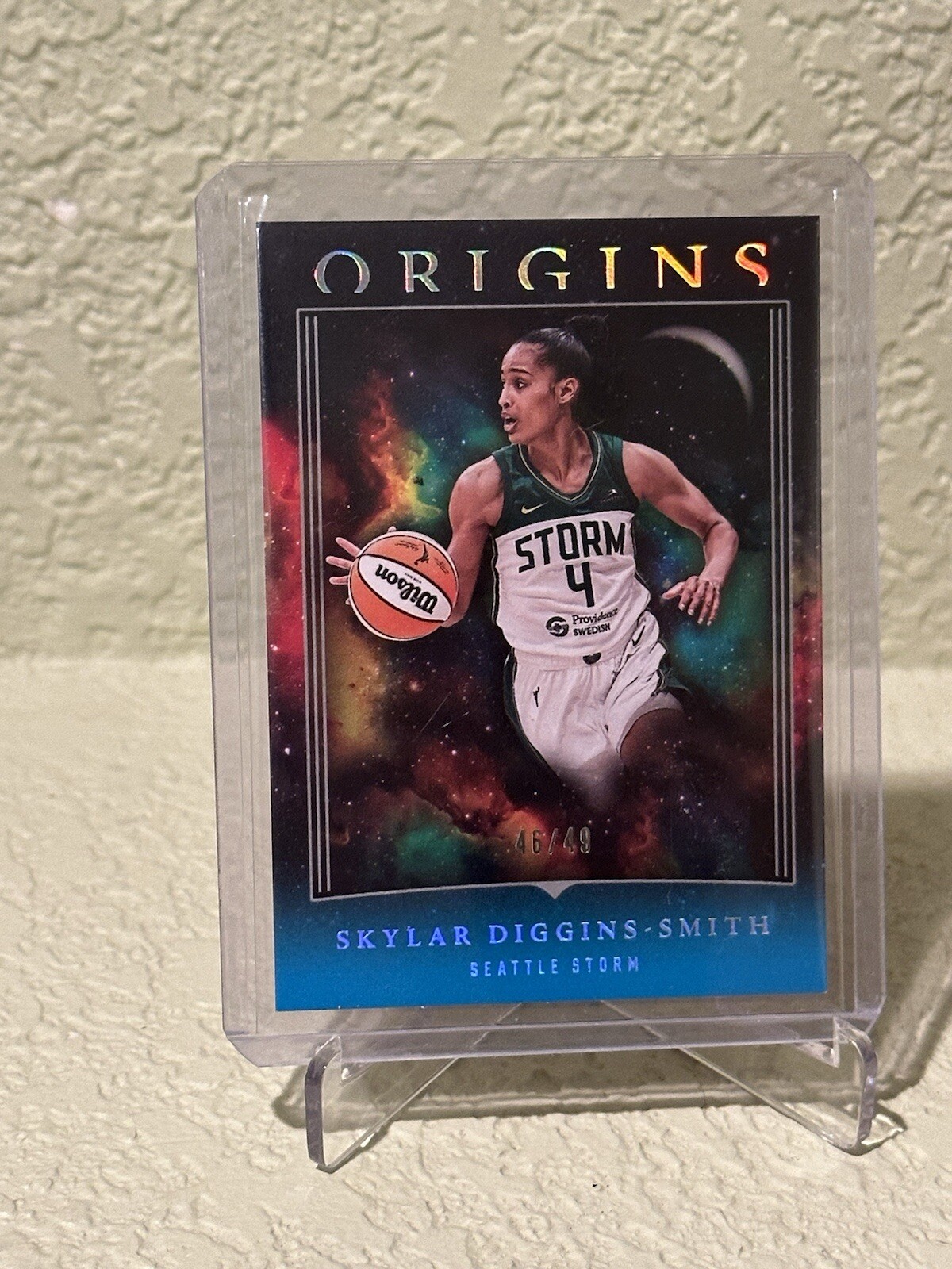 2024 Panini ORIGINS WNBA SKYLAR DIGGINS SMITH TEAL PARALLEL 46/49 STORM