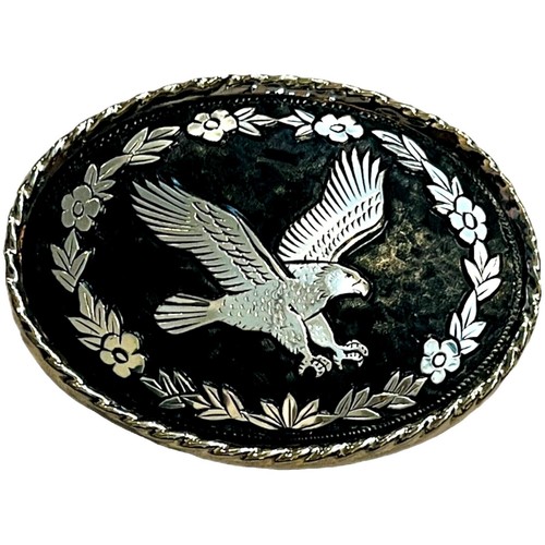 INPHC High Point Amateur 1980 Silver Buckle Flower Hanson  display picture 2