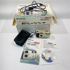 Polaroid Photo Max PDC 640CF Digital Camera Kit, Strap, Pouch/Case FOR PARTS