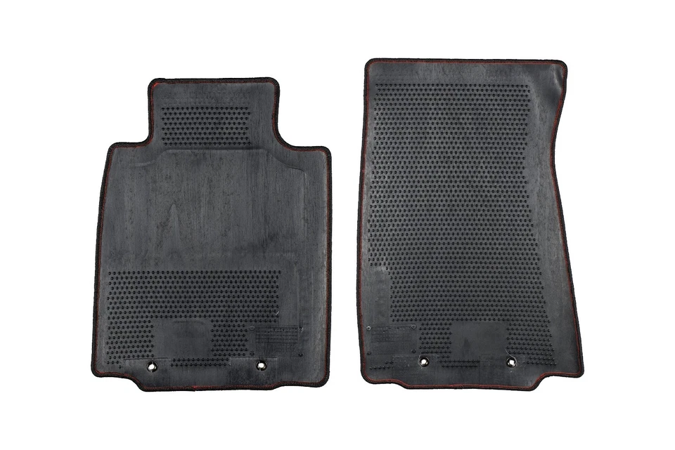 Juego de alfombrillas delanteras negras alfombradas Nissan 370Z 2009-2020 OEM NUEVAS 999E2-ZV011 Foto 2 de 4