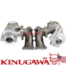 Bolt on Kinugawa upgraded Twin Turbo Kit For BMW N54 135i/335i/535i TD04L-15T 