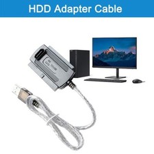 USB2.0 to IDE  SATA Converter External Hard Drive UK 2.5"/3.5" Adapter -.USA