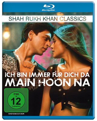 MAIN HOON NA / ICH IMMER FÜR DICH DA- Bollywood Blu-Ray Shah Rukh Khan