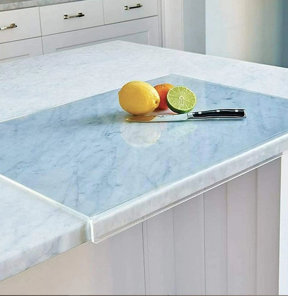 Tablas de cortar acrílicas mostrador de cocina antideslizante protección de encimera de labios 18x14 Foto 3 de 4