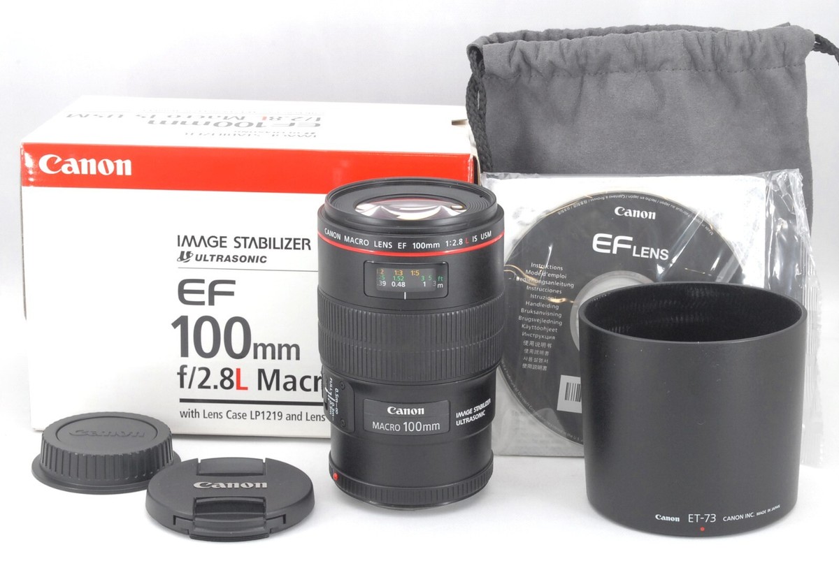 Canon EF 100mm f/2.8L IS USM 美品 Canon EF 100mm F/2.8L IS USM Macro Lens for sale online | eBay