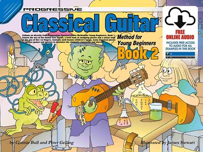 Progressive klassische Gitarre für junge Anfänger 2 Gitarrenbuch und Audio Online