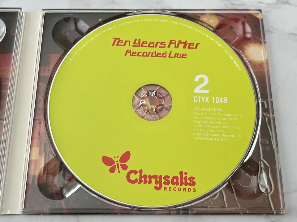 Ten Years After Recorded Live 2 CD Digipak EU IMPORT! 2013 BONUS TRACKS RARE OOP - Image 4 of 4