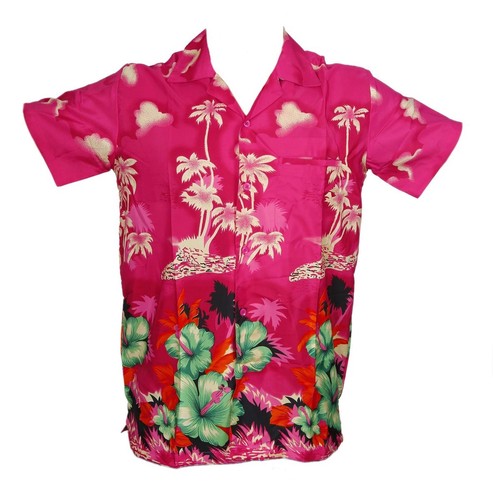 MENS HAWAIIAN SHIRT STAG BEACH HAWAII ALOHA PARTY SUMMER HOLIDAY FANCY S -XXL D3 - Picture 8 of 8