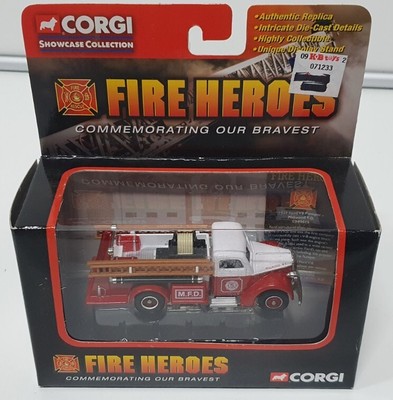 2002 Corgi Fire Heroes Millwood Fire Dept 1939 Ford V8 Pumper