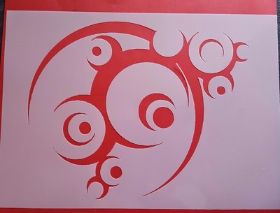 Schablone für Wandmalerei Scrapbooking Stempel Dekor Ballon Vorlage schichten X
