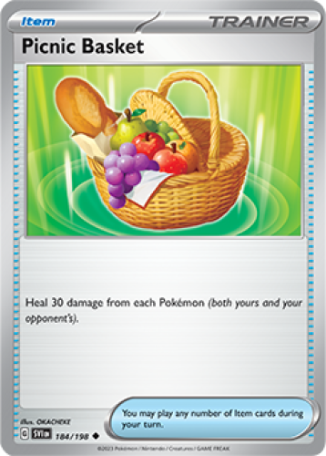 4x Picnic Basket 184/198 Scarlet & Violet Pokemon TCG Card NM | eBay
