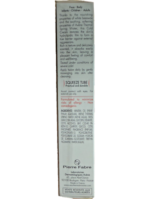 Avene Cold Creme 40ml Nourishes hydrates protects skin Exp: 2026
