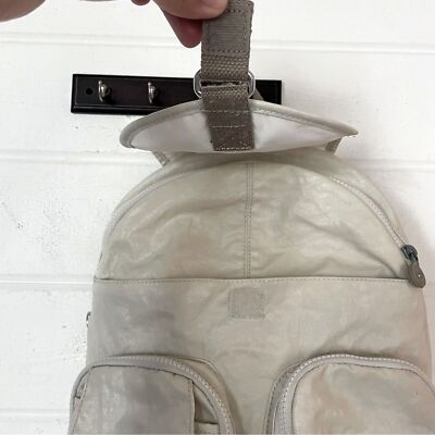 EUC Kipling Lovebug Travel Small Backpack Polyamide Milky  display picture 1