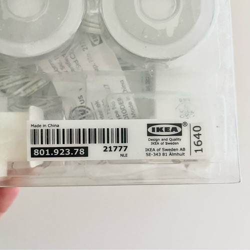 NIB IKEA Dioder LED Set 4 Piece Light Strip White LED Pucks Unused 80192378 - Picture 6 of 6