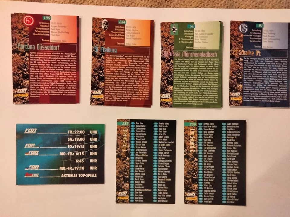 1994 PANINI Fussball (лот из 22) винтажные немецкие герби футбольной команды Бундеслиги⚽ - Изображение 3 из 4