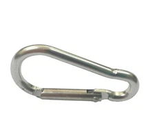 4PK 1.8" Aluminum Spring Snap Hook Carabiner Corrosion-Resistant, 0.9"x1.8" Size